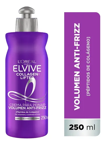 Crema Para Peinar Elvive Collagen Lifter 250 Ml