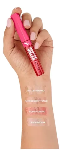 Labial Líquido Vogue Colorissimo Extra Volumen Agua De Mar
