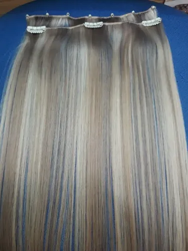 Cortinas De Cabello 100% Natural De 21 Cm De Ancho Y 60 Cm