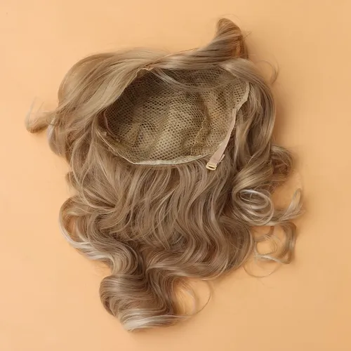 Peluca De Cabello Sintético Largo Y Rizado Para Cosplay