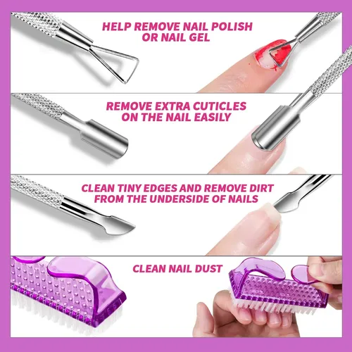 Fandamei Kit De Herramientas Para Quitar Esmalte