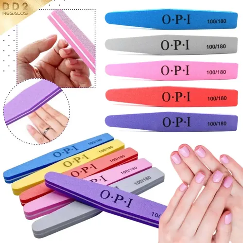 Lima Sponge Buffer 100/180 Dd2 Uñas Esculpidas Manicuria Rec
