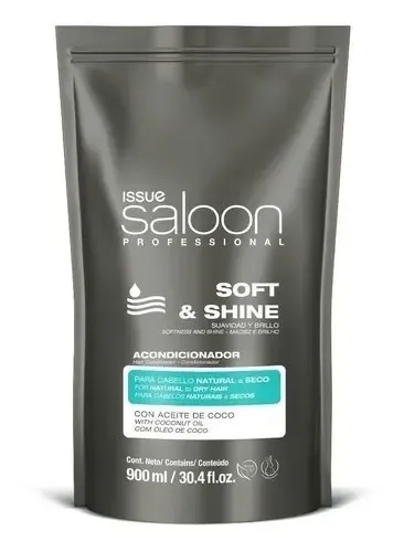 Kit Issue Profesional Shampoo Y Enjuague  Soft & Shine Secos