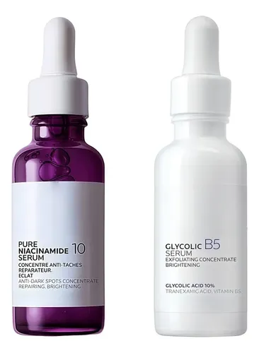 Ye Set Sueros Niacinamida10 Glicolicob5 Exfoliante Anti Z X