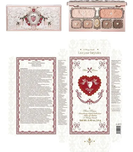 Paleta De Maquillaje Flower Knows Strawberry Cupid 14g