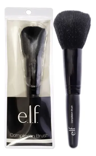 Brocha de rostro E.l.f. Negro EF84002 Puntas Redondeada Plástico