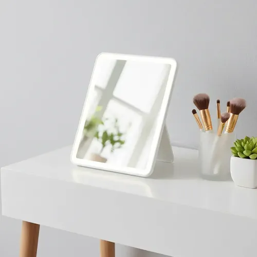 Espejo Grande Maquillaje Luz Led 3 Tonos Táctil