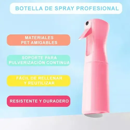 Kit Peinado 16pcs Con Vaporizador Y Accesorios Pink