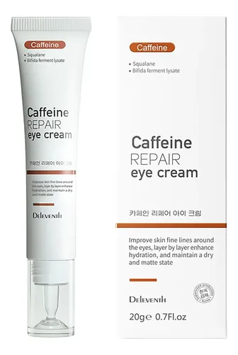 Crema Contorno Ojos Cafeína 20g Todo Tipo Piel 30+