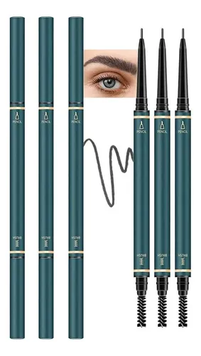 Lápices Para Cejas Wantuoluo 3 Pzs Punta Fina Waterproof