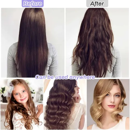 Rulos Para El Cabello Con Agarre Automático, Juego De 24