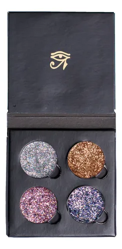 Sombras Para Ojos Mini Size Con Glitter Andrea Pellegrino X2