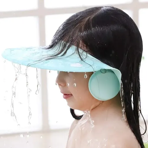Gorro De Ducha Impermeable Para Bebé Ajustable