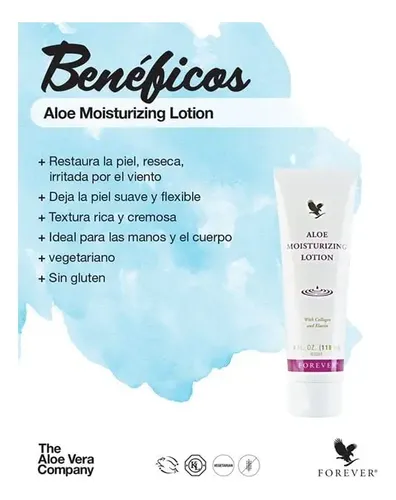 Aloe Moisturizing Lotion (crema Con Cólageno Y Elastina)