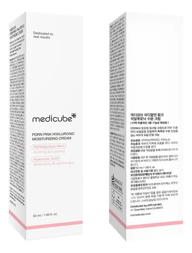 Medicube Salmon Dna Pdrn Crema Hidratante Hialurónica Rosa Día/noche Todo Tipo De Piel