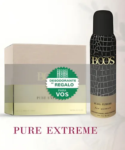 Perfume Boos Pure Extreme Eau De Parfum 100mL Floral Oriental Mujer