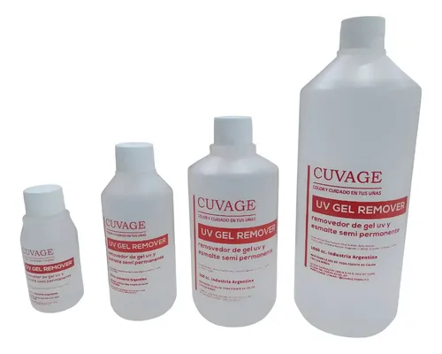 Removedor Líquido de Uñas Cuvage para Gel y Acrílicas con Acetona 1L