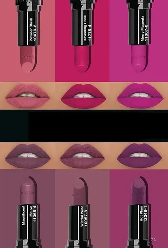 Labial 100% Ultra Matte Avon