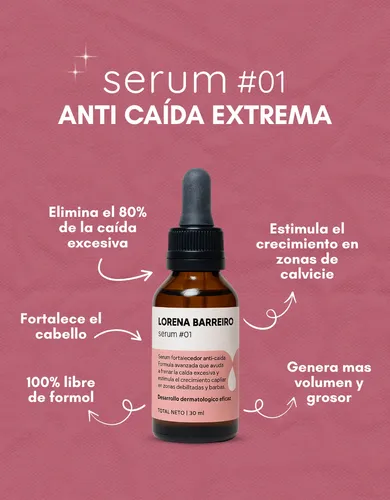 Serum Anti Caída #01 Acelera El Crecimiento Y Evita La Caída