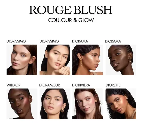 Dior Rubor Paleta Rouge Blush Colour & Glow 8g