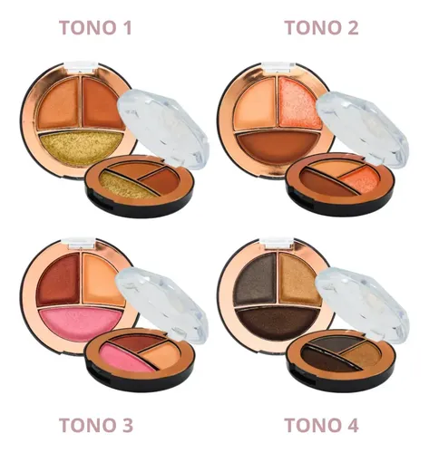 Paleta Sombras Pink 21 Full Moon Sky 3 Colores Color 2