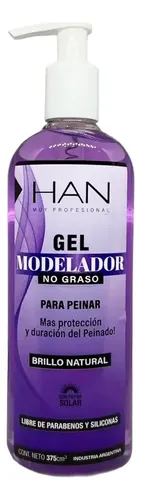 Han Gel Modelador No Graso Para Peinar Brillo Natural Local