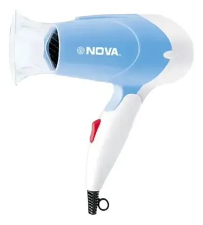 Mini Secador De Pelo Plegable 1400w Aire Frío Calor Nv-617b