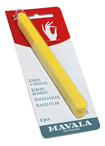 Limas Para Uñas Fragiles Mavala X8