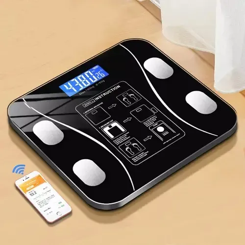 Escala Digital De Bioimpedancia Bluetooth Smart Blanca