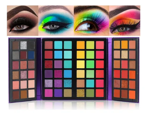 Paleta Sombras Bestland 72 Colores 4 En 1 Ultra Pigmentada