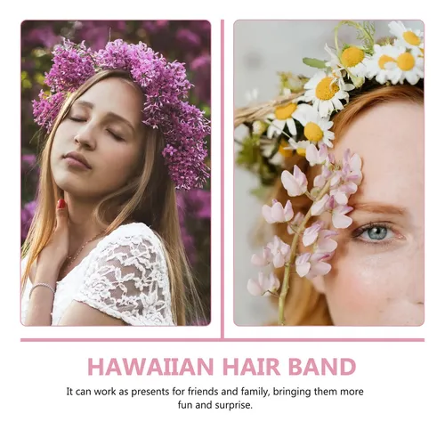 Accesorio Para El Pelo De Imitación De Rosa Hawaiana, 1 &uf
