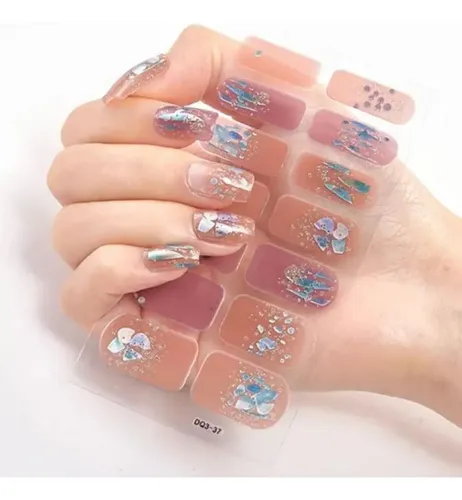 Genérico – 8 Hojas De Pegatinas Para Uñas