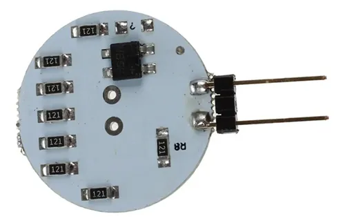 H. Luz Frontal De Espejo Led G4 12 V En Forma De Disco 12 *