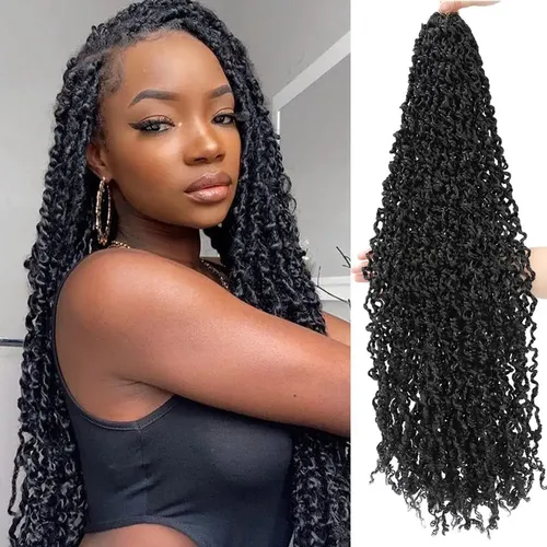 Cabello De Ganchillo Soku Boho Majesty Twist 26, 5 Paquetes,