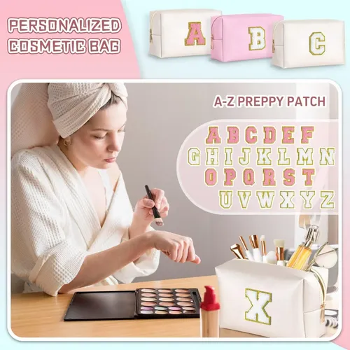 Bolsa De Maquillaje Topeast Travel De Piel Sintética Imperme
