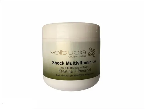 Shock Multivitaminico Volbucle 200grs Keratina + Pantenol
