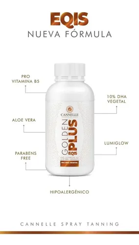 Loción Autobronceante 10% Dha Cannelle Eqis Plus 1000ml