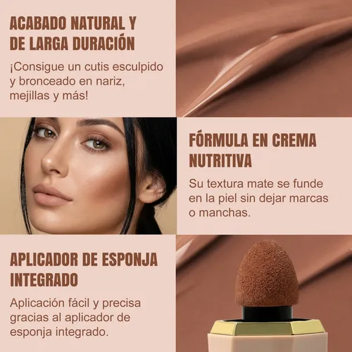 Dúo Rubor Y Bronzer Líquido Heci Beauty 12 Ml