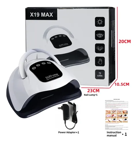 Secador De Uñas Led Uv 320w Profesional Con Sensor Y Timer