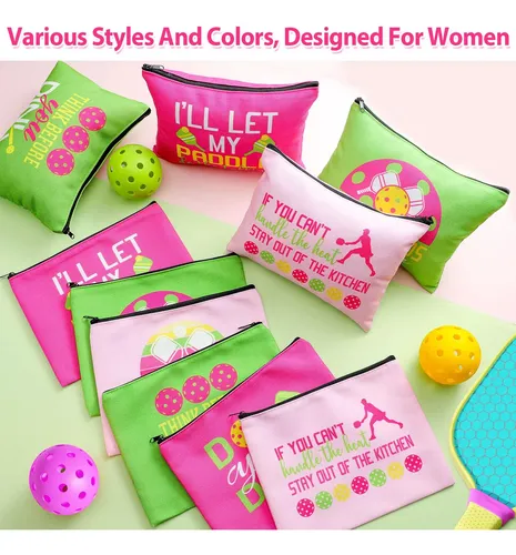 Bolsas De Maquillaje Paterr Dink Ball, 12 Piezas, Regalos De