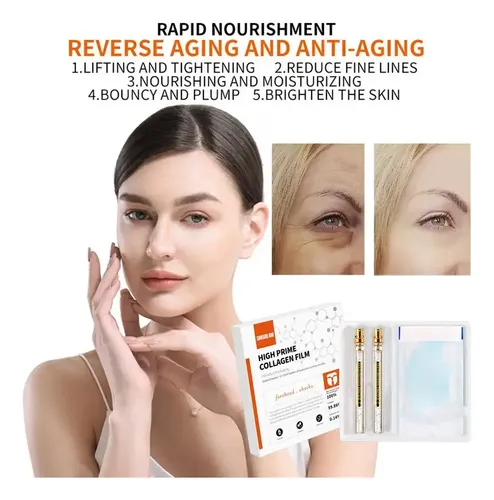 Colágeno Facial Hidrosoluble Antiage Reafirmante En Parches