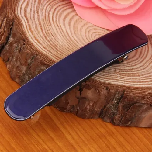 Horquilla Francesa Para El Pelo Para Mujer, Color Azul Real