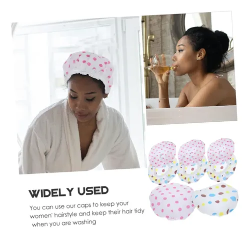 Gorro De Baño Impermeable 16 Piezas Para Cabello Y Mujer