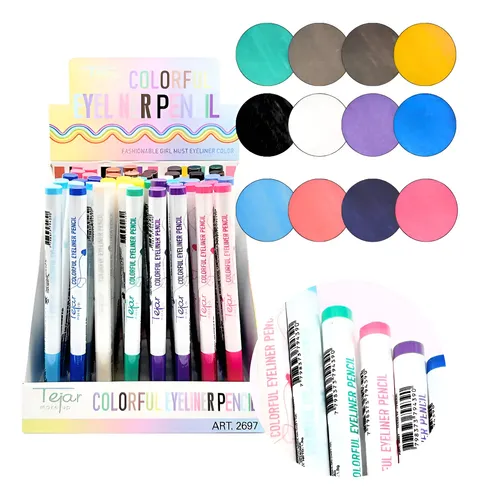 Lapiz Delineador De Ojos Color Tejar Makeup Colorful