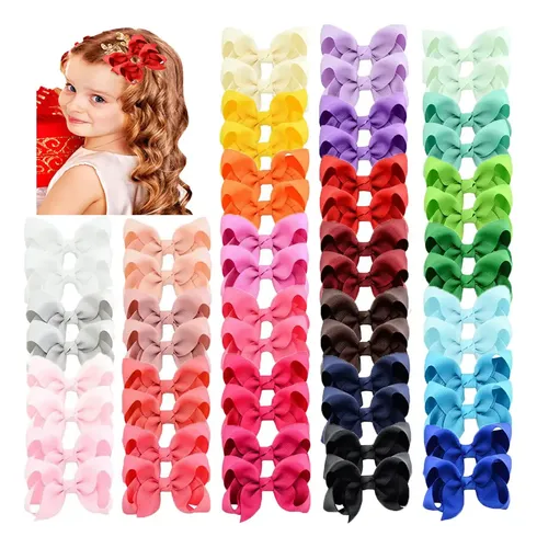 As Waikil 58 Pz Broches Cabello Con Grande Moño For Bebés As