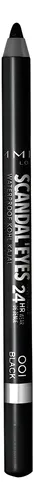 Lápiz Delineador De Ojos Rimmel Scandaleyes Kohl Kajal Black