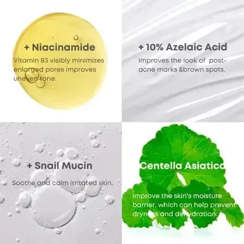 Nineless Azelaic Acid 10% Serum Mini 12ml. Antiacné