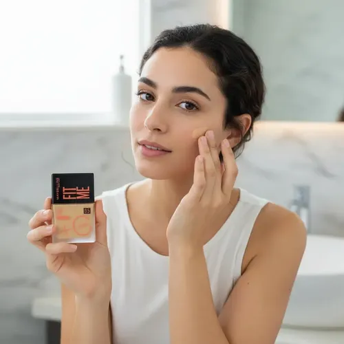 Base Maquillaje Maybelline Fit Me 50 Tono Mate Natural 30ml Tono 0.5