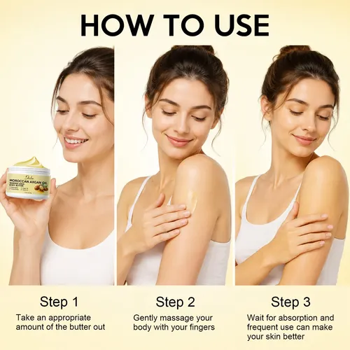 Manteca Corporal Danliss Con Aceite De Argán Y Karité Shea Butter