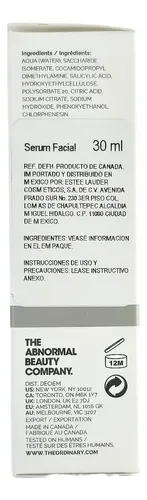 Sérum Ácido Salicílico 2% The Ordinary Exfoliante Facial 30ml